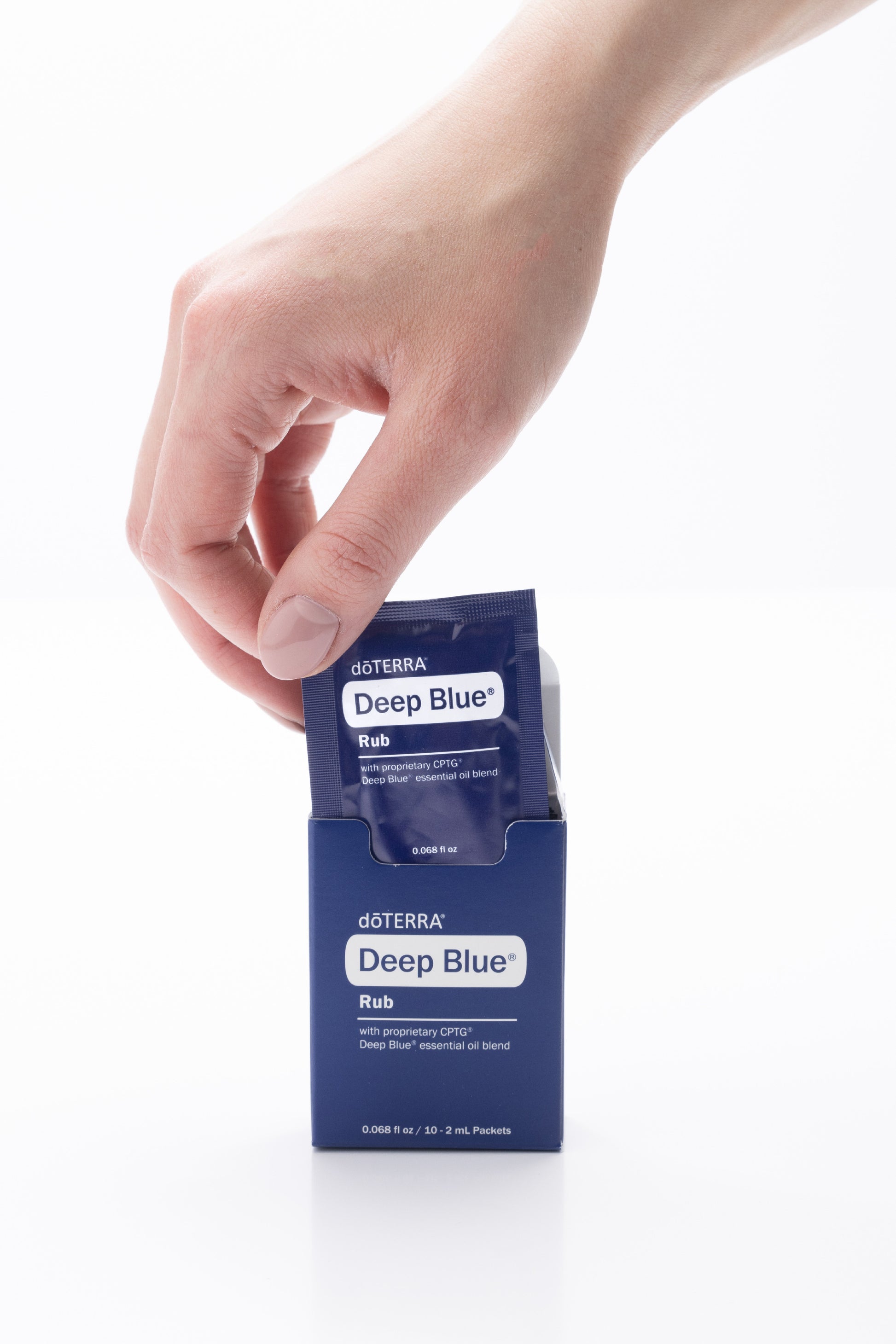 Doterra deep blue rub enyhito krem minta