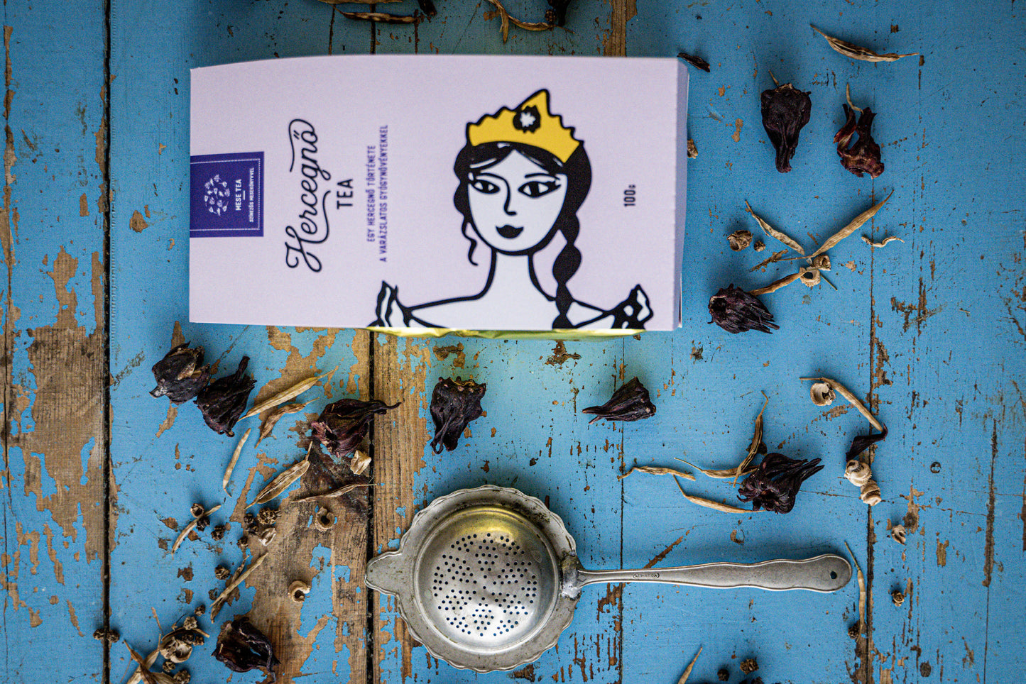 Hercegnő tea mesekönyvvel száraz köhögésre