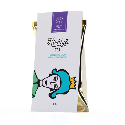 Királyfi tea mesekönyvvel