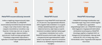 Doterra MetaPWR beadlet gyöngyöcskék